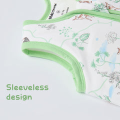HEDSYOUHH sleep sack pattern Deer Rabbit Trees adds whimsy to bedtime