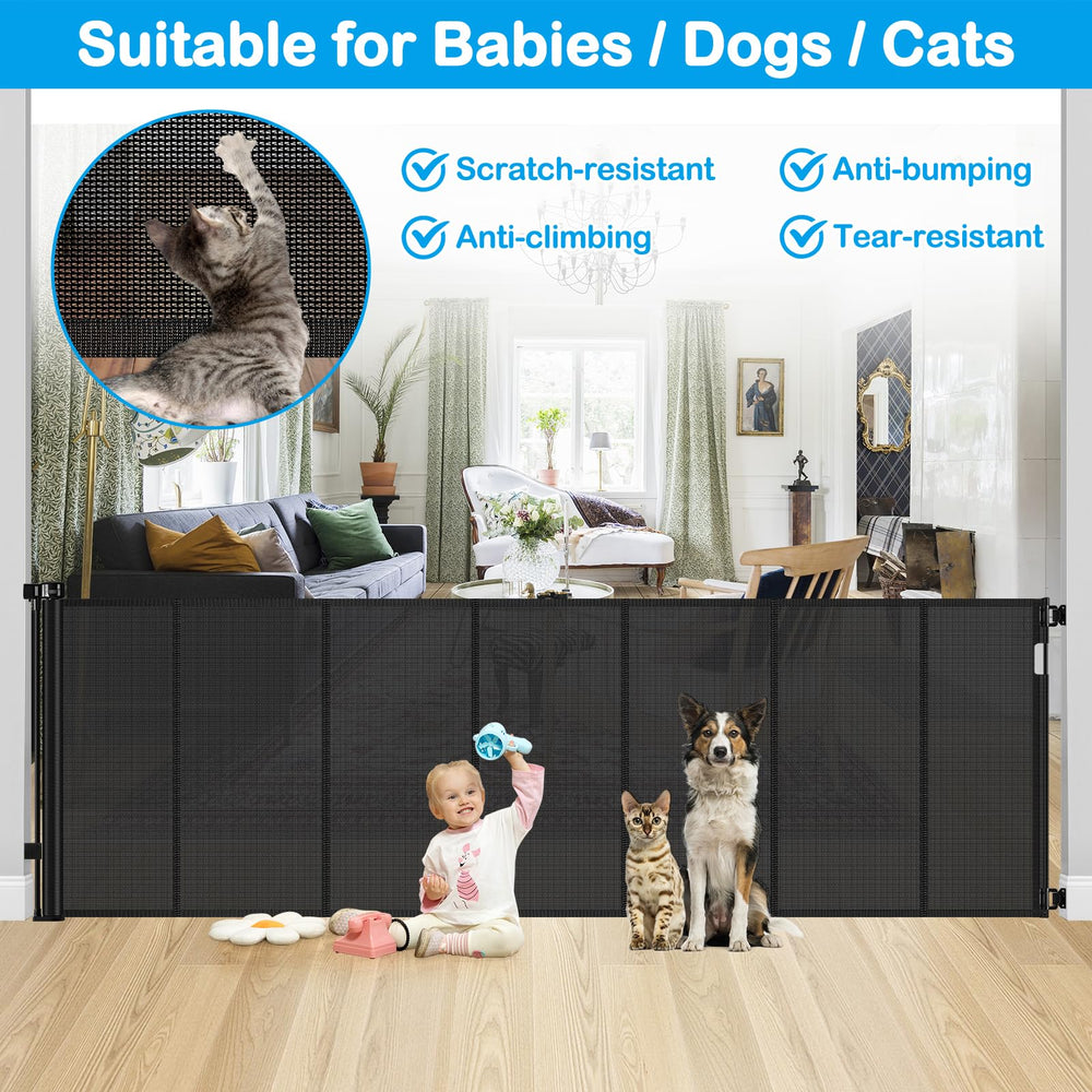 HEELALBABY anti-scratch mesh withstands pet claws.