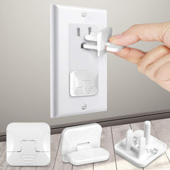 HEELALBABY outlet covers hidden-handle design for kid-safe living room use