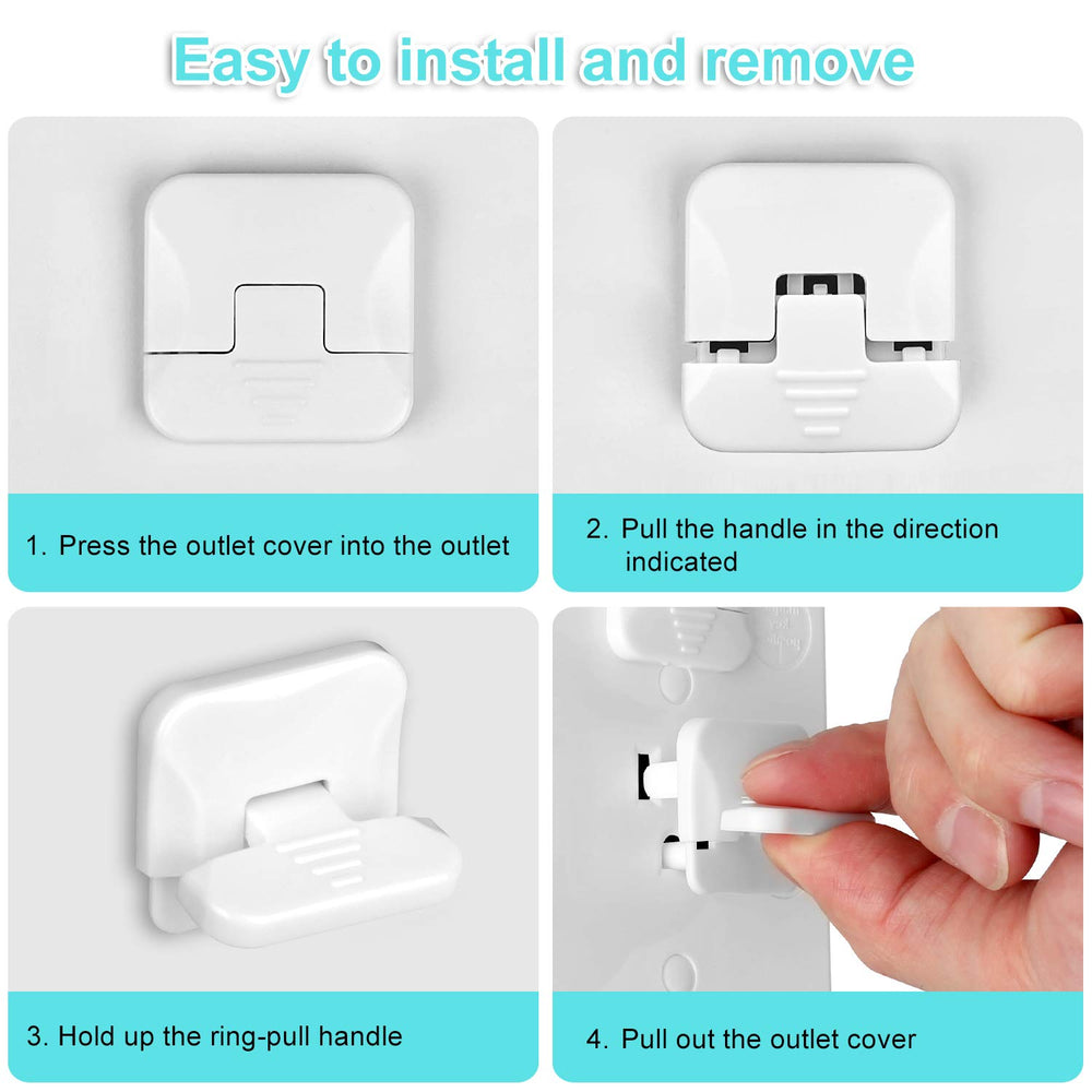 HEELALBABY outlet covers provide a kid-proof solution for busy households