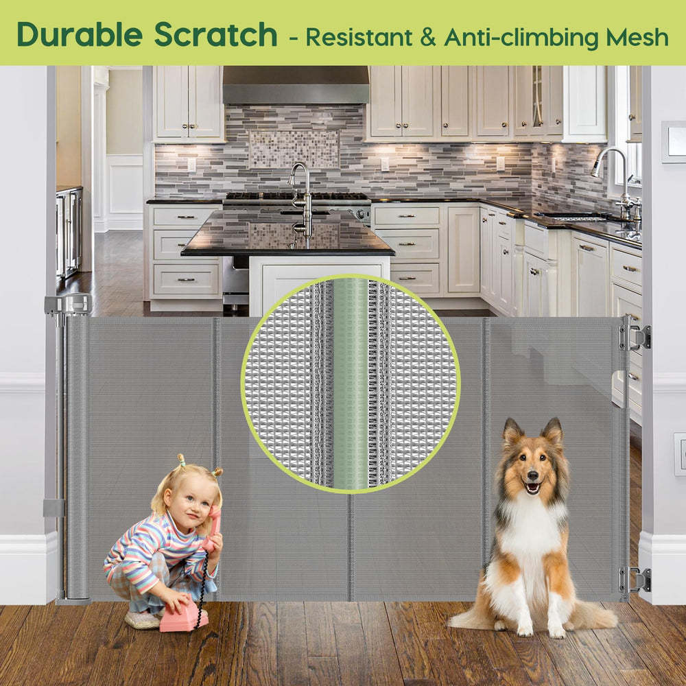 HEELALBABY safety-certified mesh supports pets and kids in everyday spaces
