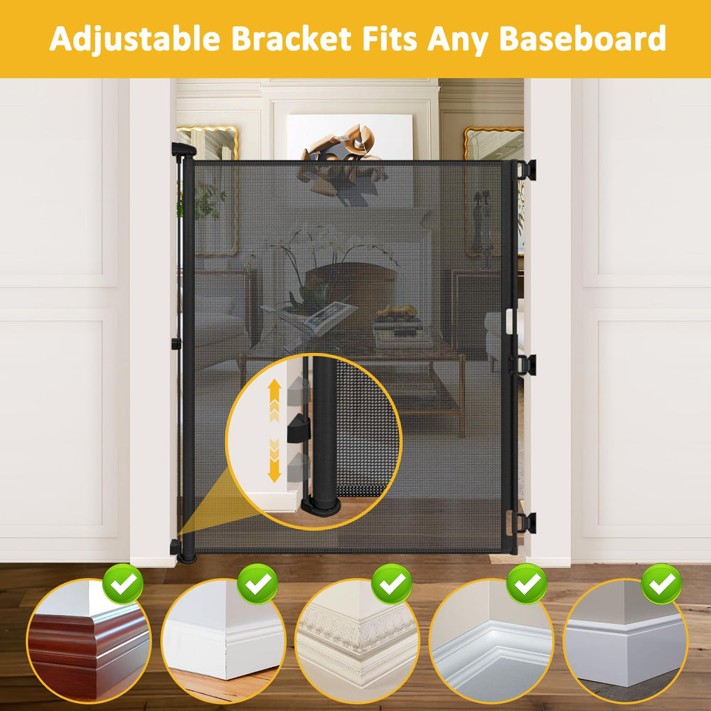 HEELALBABY safety lock feature ensures controlled access for kids and pets