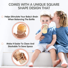 hegen baby bottles assembly in hand shows quick setup