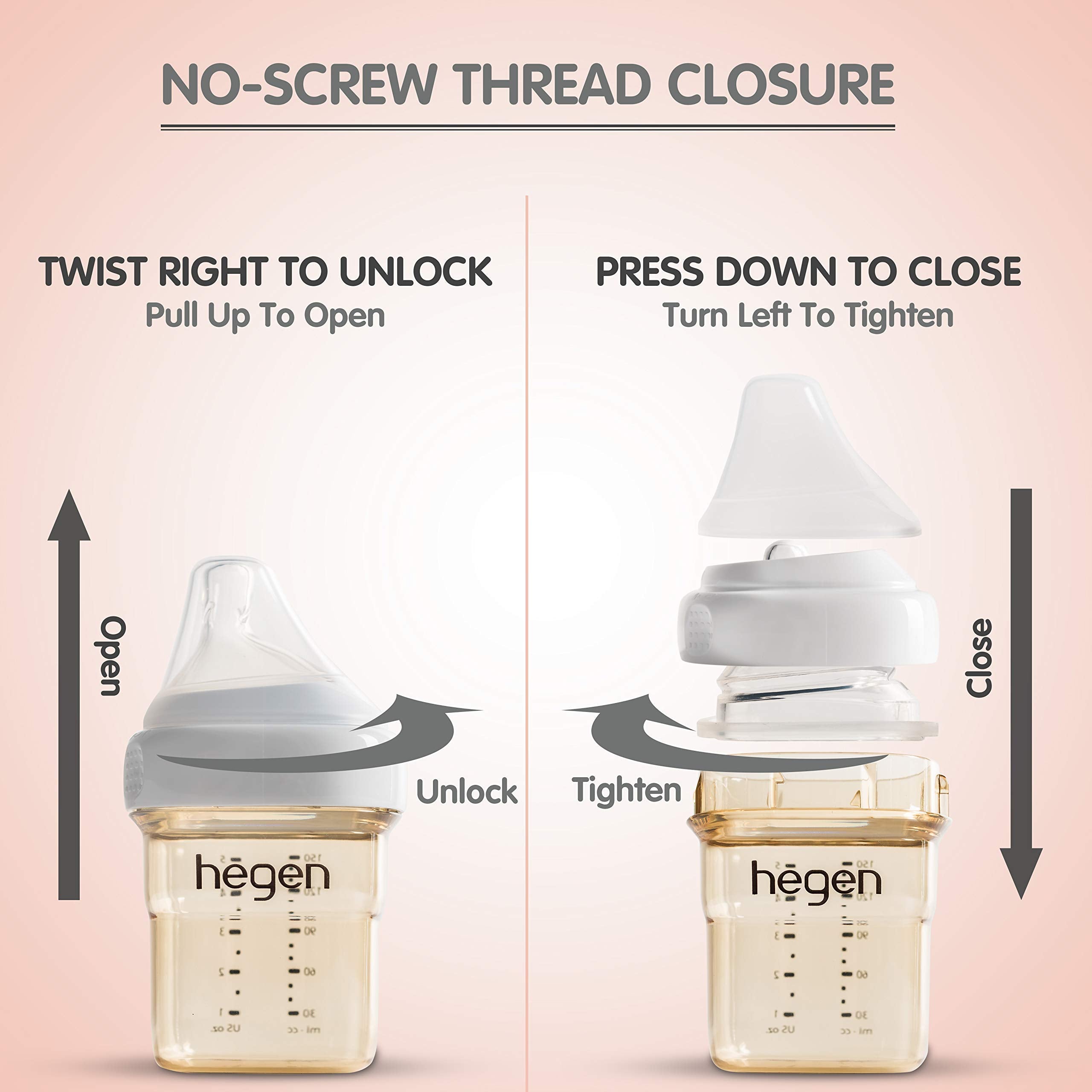 hegen slow-flow teat closeup highlights controlled flow
