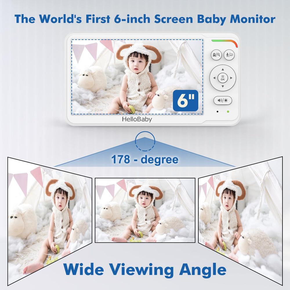 HelloBaby HB6560 no-wifi setup emphasizes private, secure monitoring
