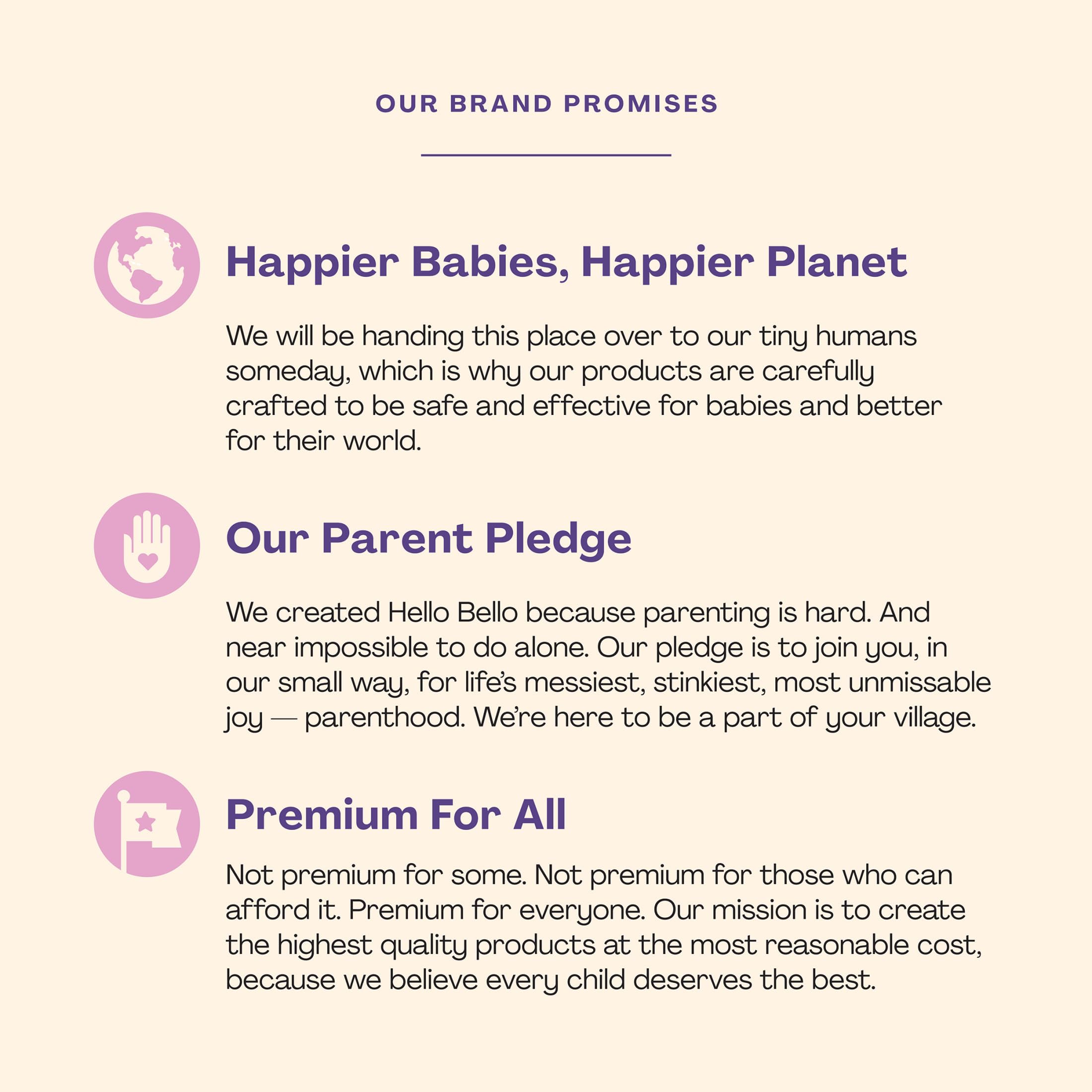 Hello Bello Premium Baby Lotion with calendula and cucumber extracts for gentle nourishment