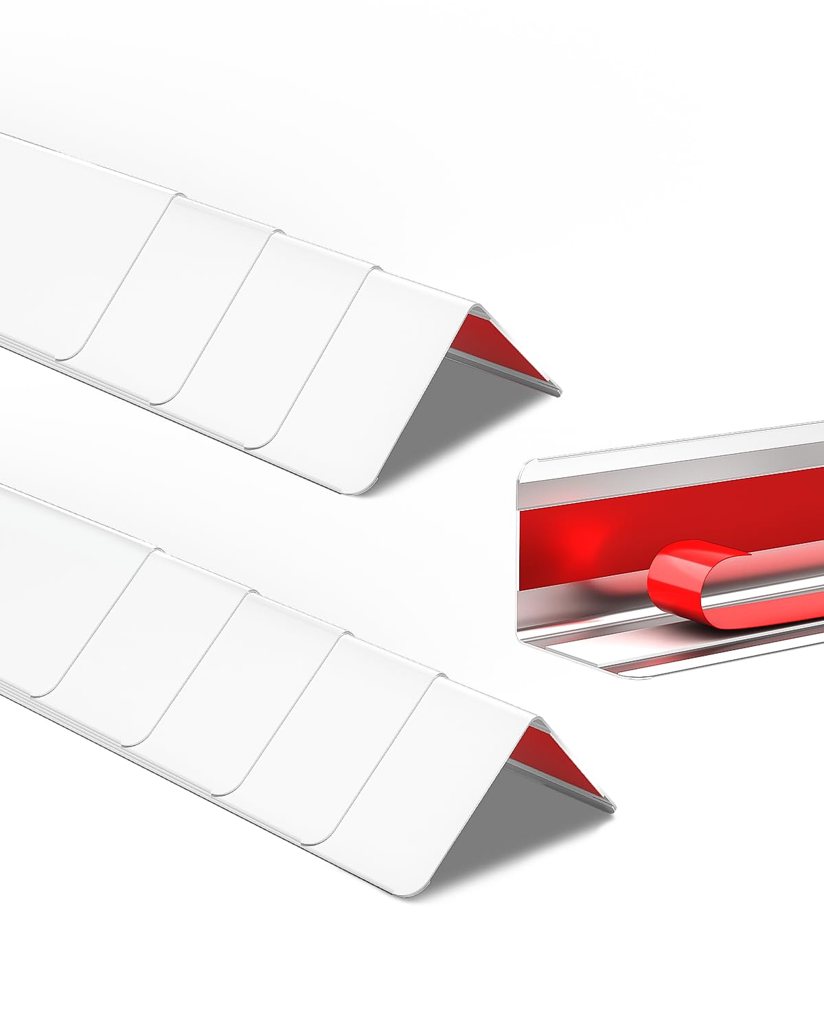 HelloaySen corner guard stainless steel on wall protects against daily wear.
