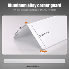 HelloaySen wall protector easily installs on smooth and rough walls.