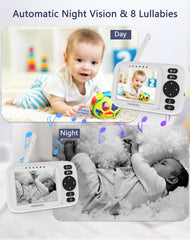 HelloBaby HB2438-2 Plus VOX/ECO mode conserves power and notifies you when needed.