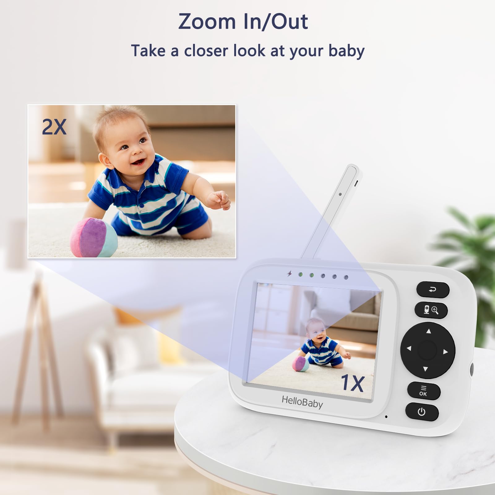 HelloBaby HB2438 plug-and-play setup for quick use