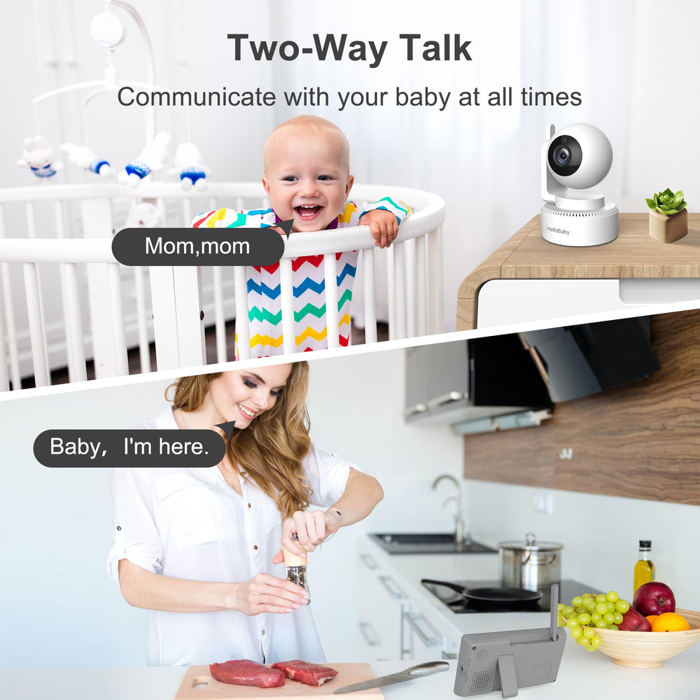 HelloBaby 1000-foot range ensures reliable transmission through typical home layouts.