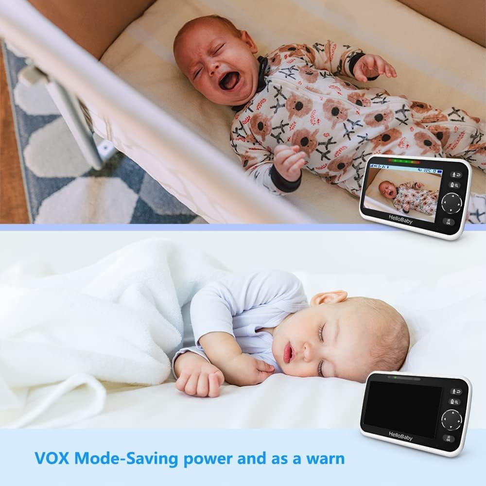 HelloBaby Upgrade wide-angle PTZ for comprehensive nursery monitoring.