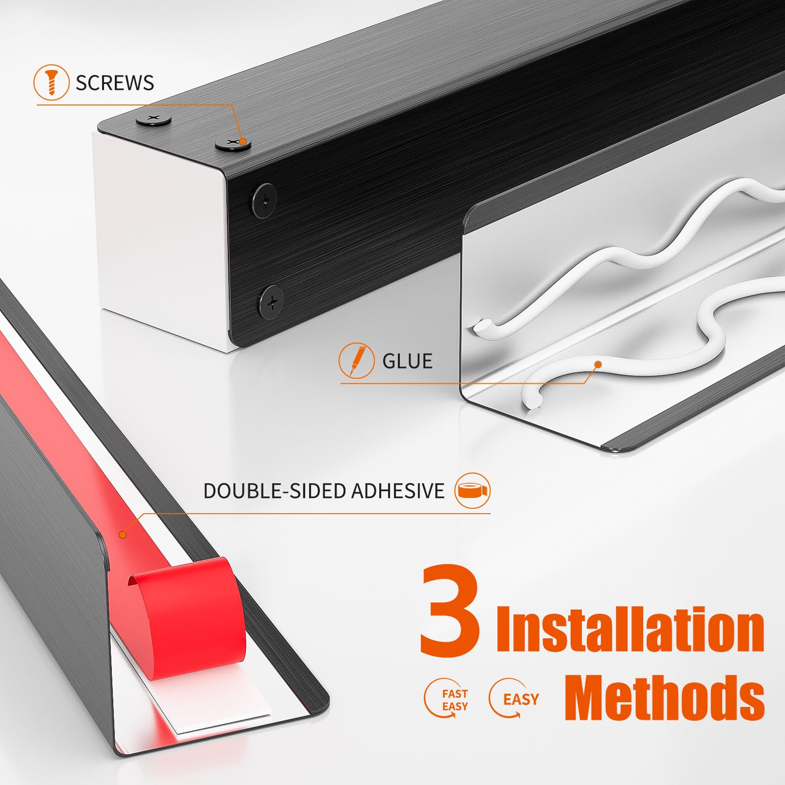 HelloaySen easy installation options for smooth or rough walls