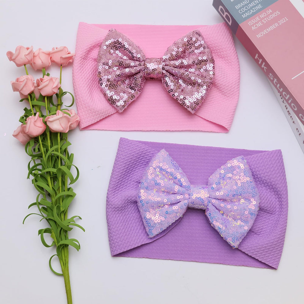 HELYKAKA hairband soft fabric closeup, gentle on delicate newborn heads