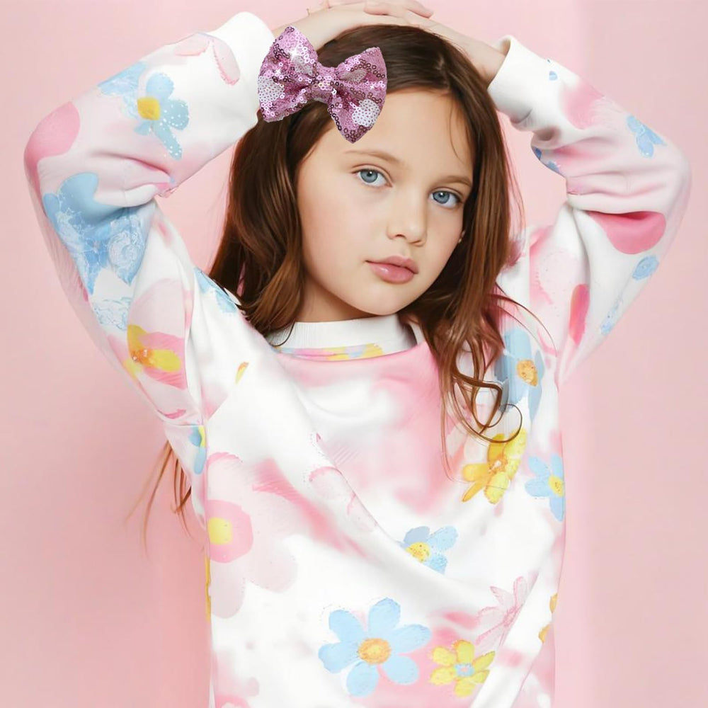 HELykaka little-girls valentines-bows ideal for photos and everyday wear.