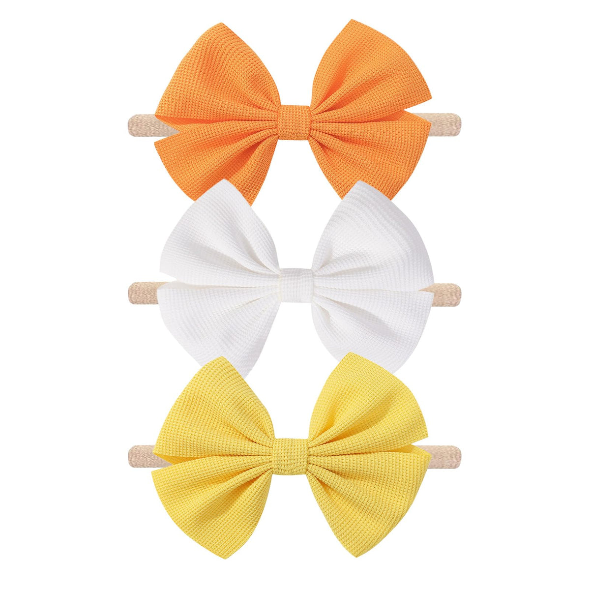HELYKAKA Thanksgiving bows set in three colors for fall outfits and events