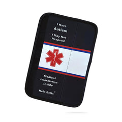 Help Belts autism seatbelt cover 9inch close-up shows durable neoprene for daily wear