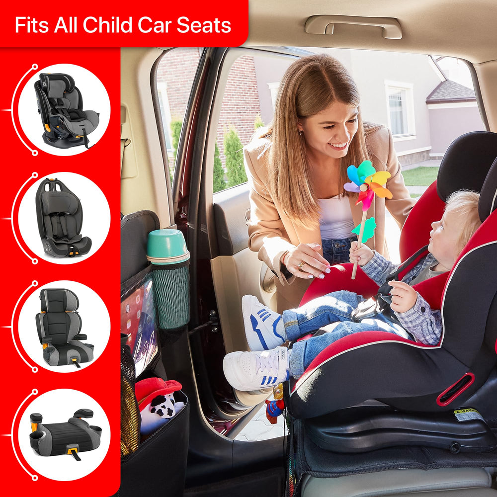Helteko non-slip-back image ensures the protector stays in place while you drive.