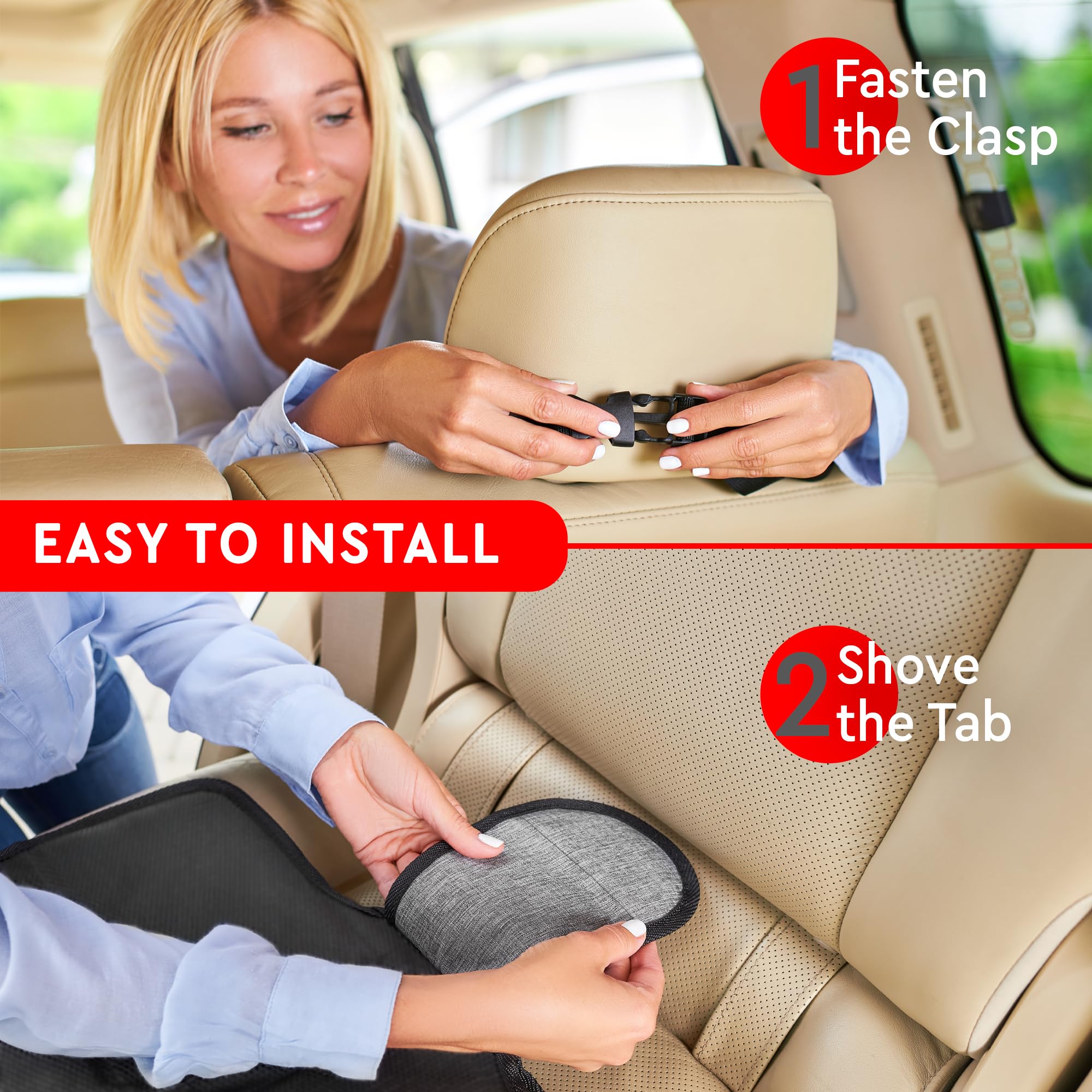 Helteko ISOFIX-LATCH compatible fit image confirms universal seat compatibility