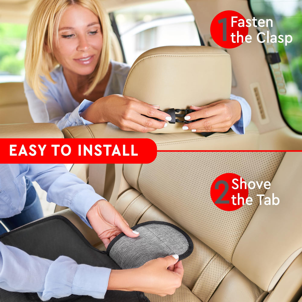 Helteko ISOFIX-LATCH compatible fit image confirms universal seat compatibility