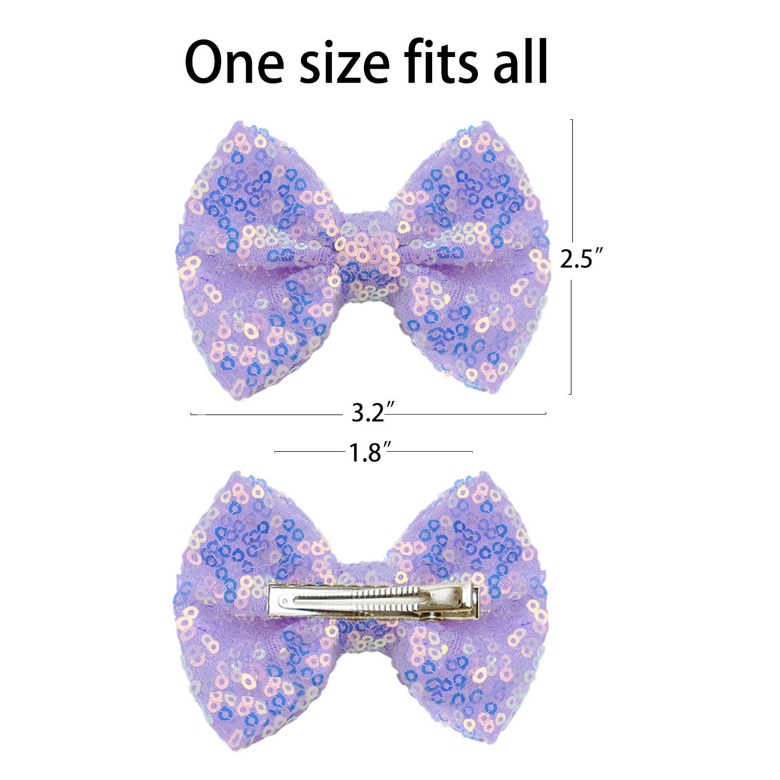HELykaka birthday party bow in pink and purple adds festive charm