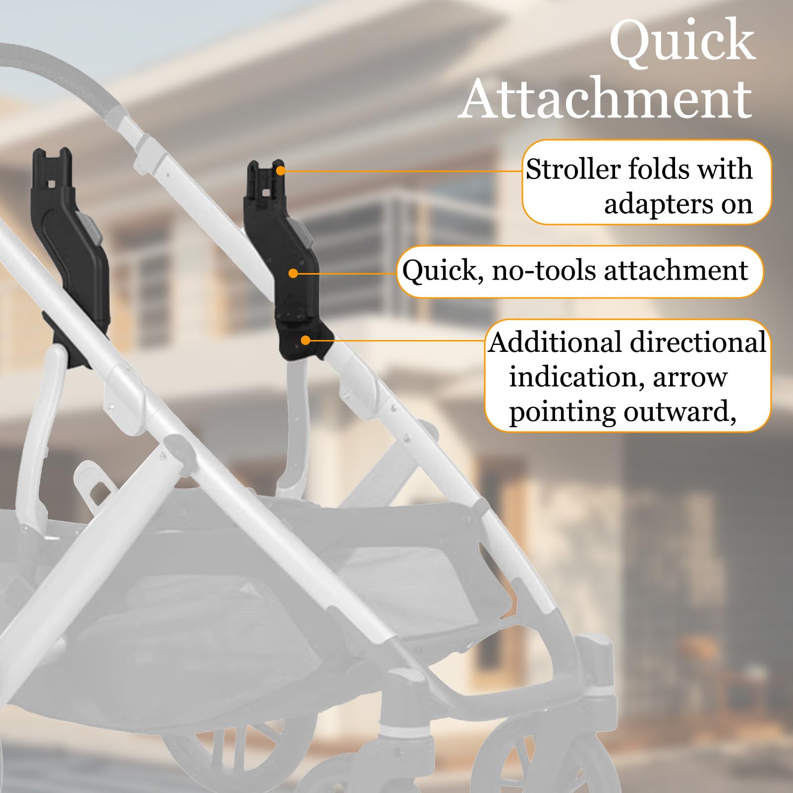 Henkgo stroller hooks carry up to four bags per outing.