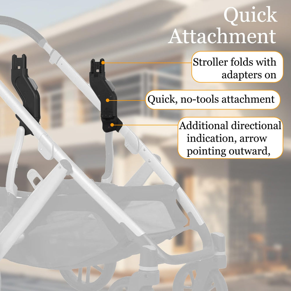 Henkgo stroller hooks carry up to four bags per outing.