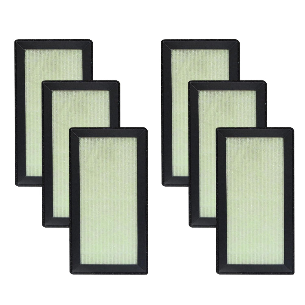 Henmfely 6-pack HEPA H13 filter for Dr. Brown's Sterilizer closeup with cleaner air during drying