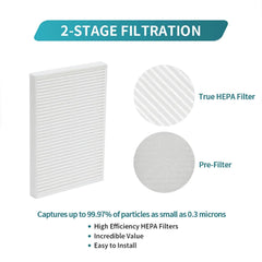 Henmfely compatible with GROWNSY filter enhances air cleanliness during drying