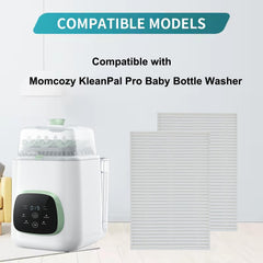 Henmfely compatible with Momcozy KleanPal Pro filter shows perfect fit and easy swap for busy routines