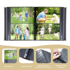 HenPisen album with embossed linen cover for durable, elegant protection