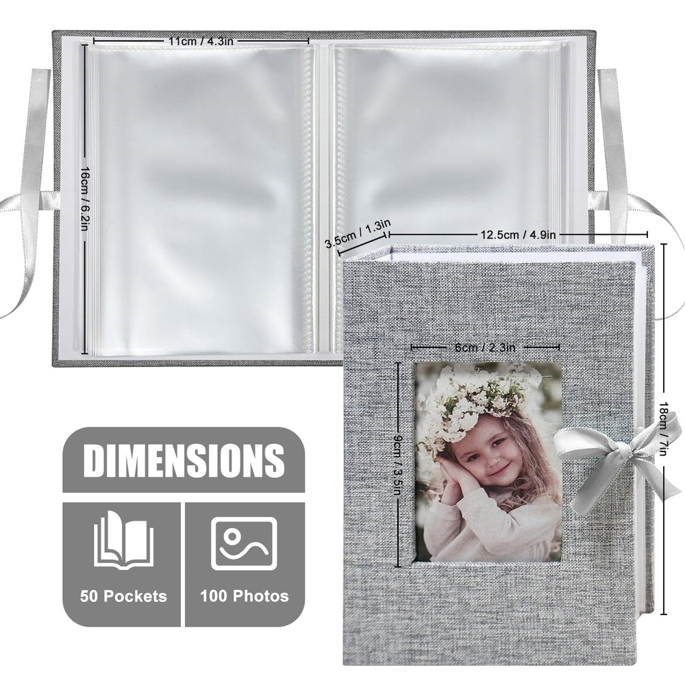 HenPisen Photo Album top-loading pockets for quick, secure photo insertion
