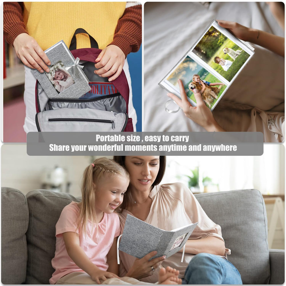 HenPisen Photo Album vertical layout keeps memories organized on shelves