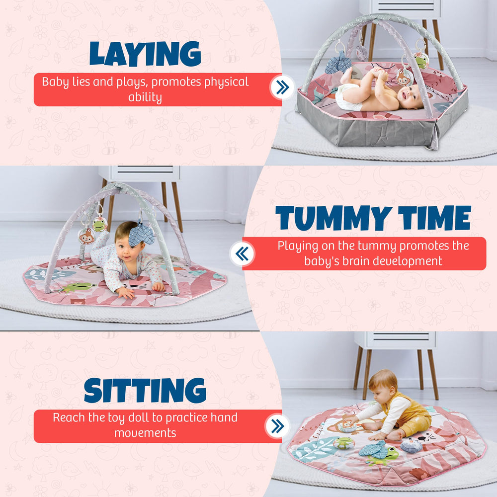 Henry & Colin baby-safe materials ensure breathable, secure exploration space.