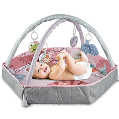 Henry & Colin hanging toys promote grab-and-turn play and early coordination.