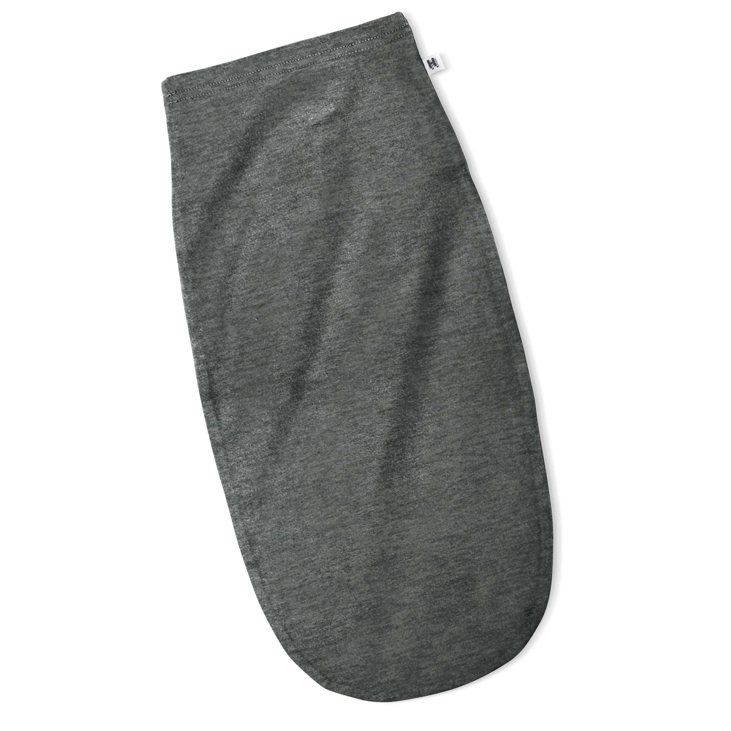 Henry Hunter swaddle sack hip-movement design supports natural leg space
