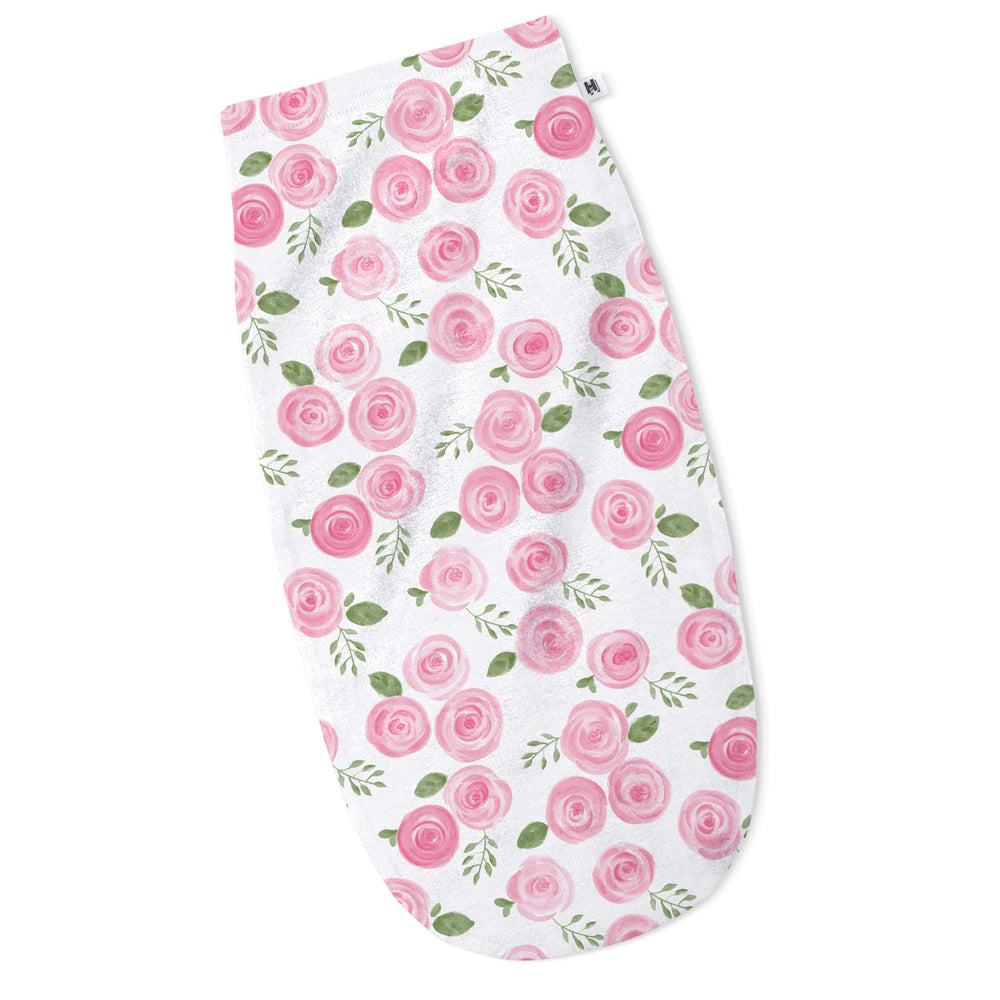 Henry Hunter swaddle sack's tapered opening designed for snug, secure swaddling.