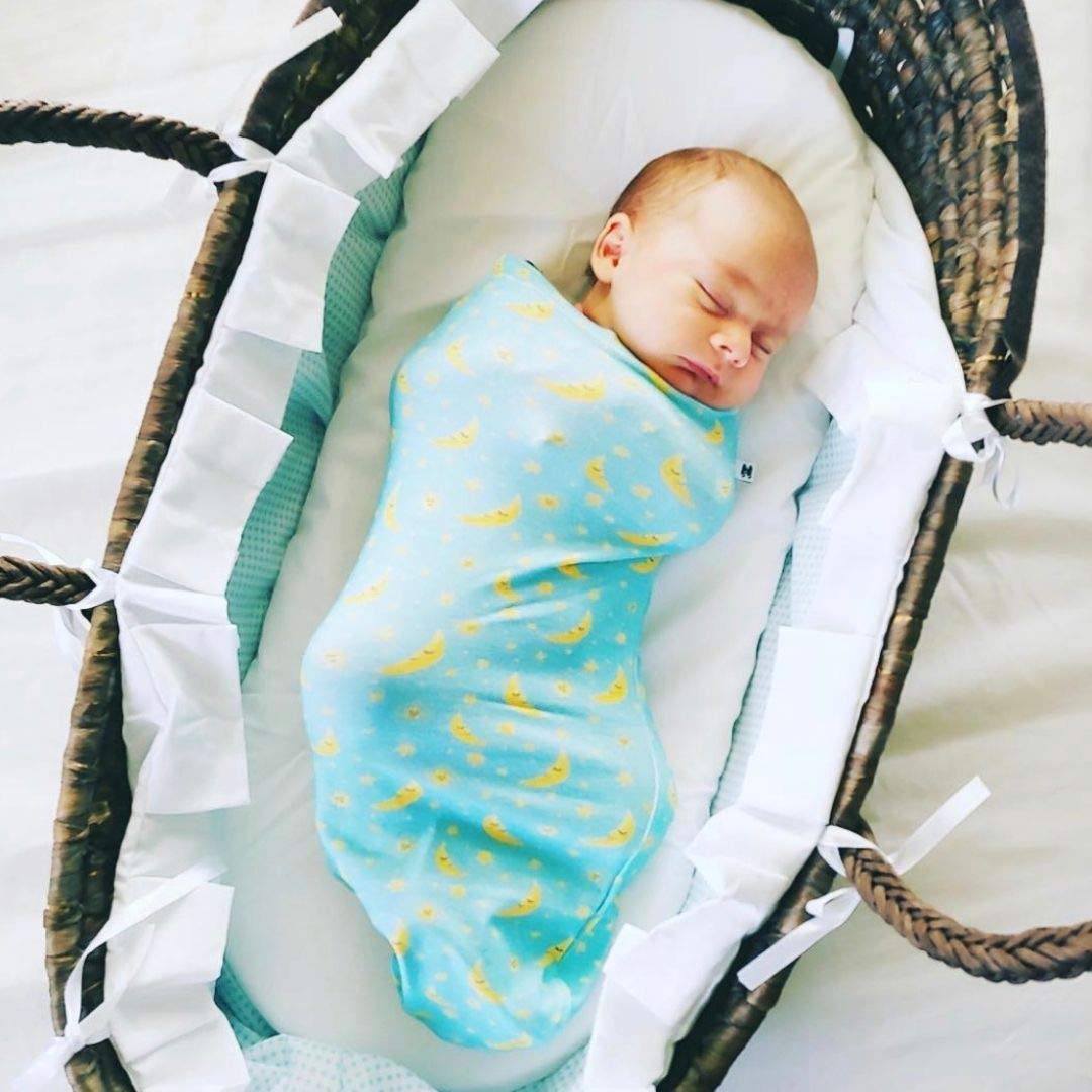 Henry Hunter swaddle sack is machine washable for busy families and easy care.