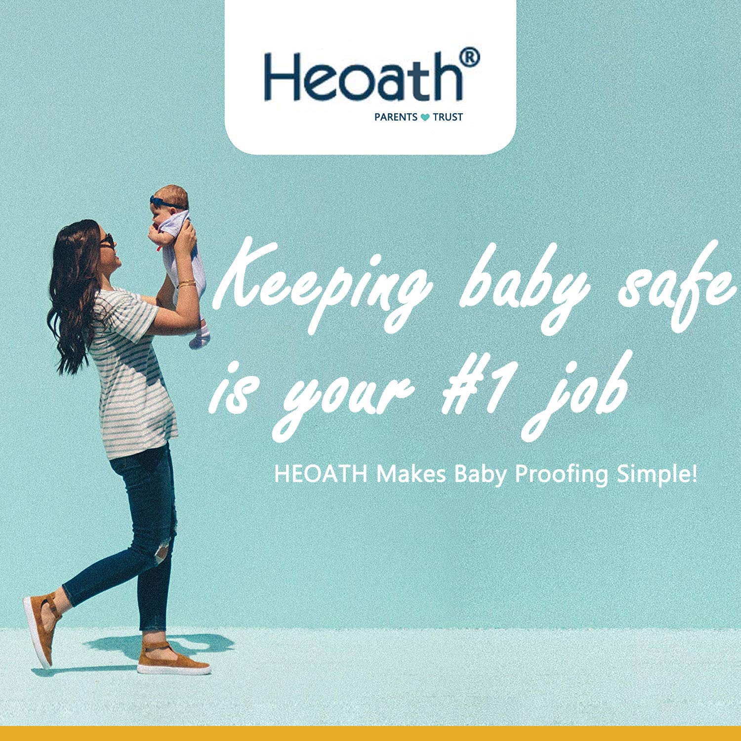 HEOATH extra 3M adhesives ensure secure attachment