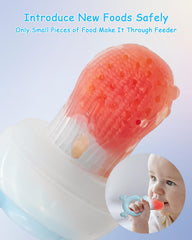 HEOMOONE breastmilk popsicle molds in blue-green highlight easy frozen snacks.
