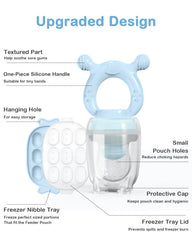 HEOMOONE food-grade silicone materials shown, BPA-free for baby foods.