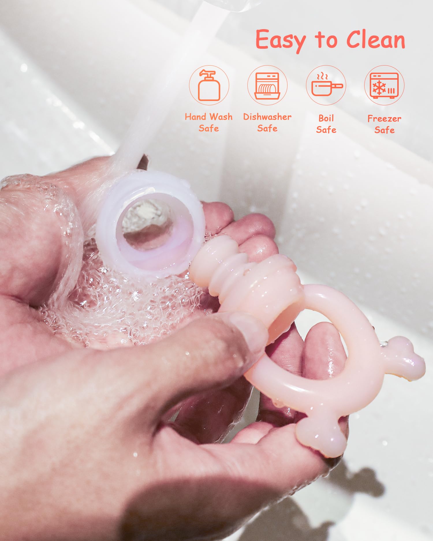 HEOMOONE nude-pink packaging showcases stylish feeding accessories.