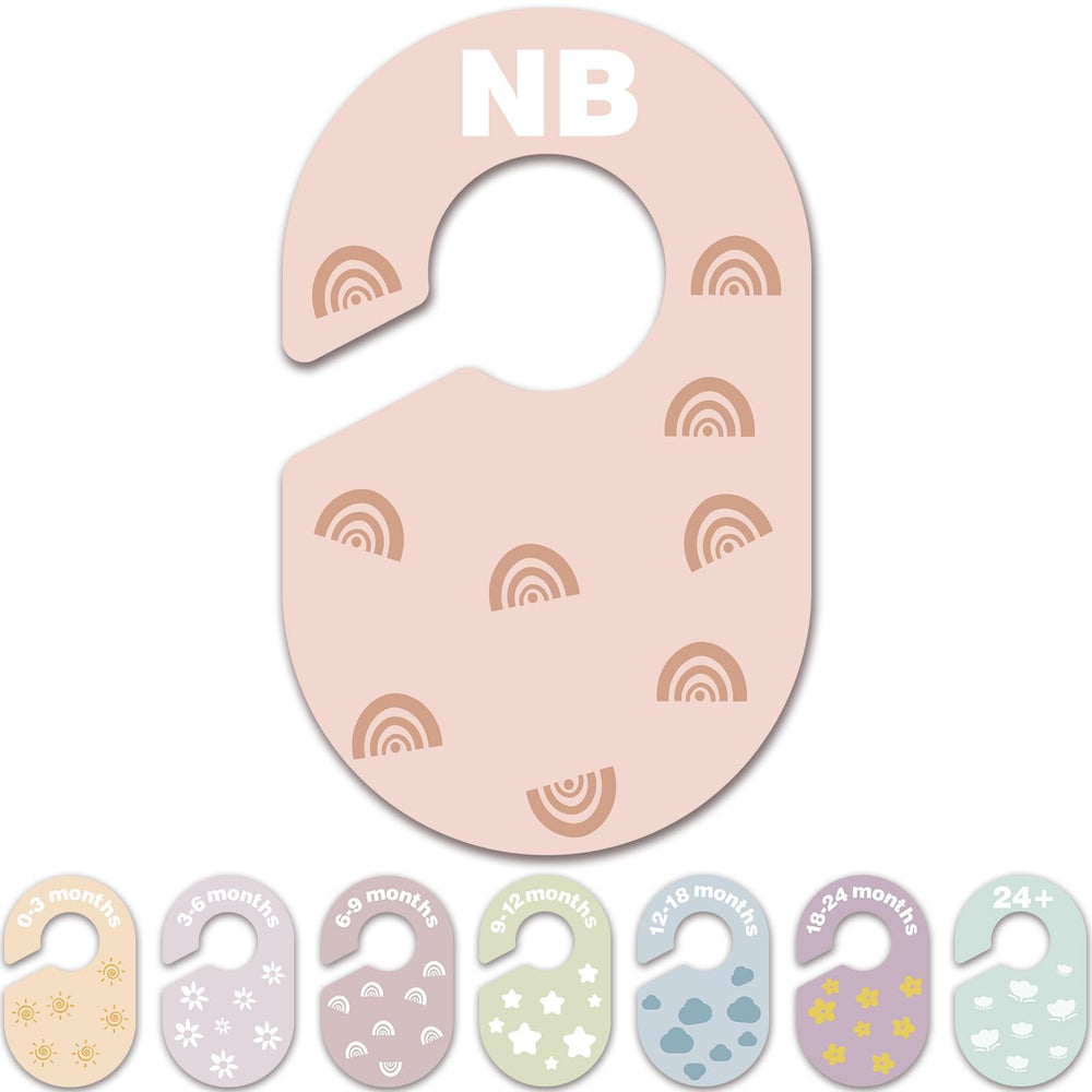 Hepertise Baby Closet Dividers for newborns keep outfits organized and accessible.