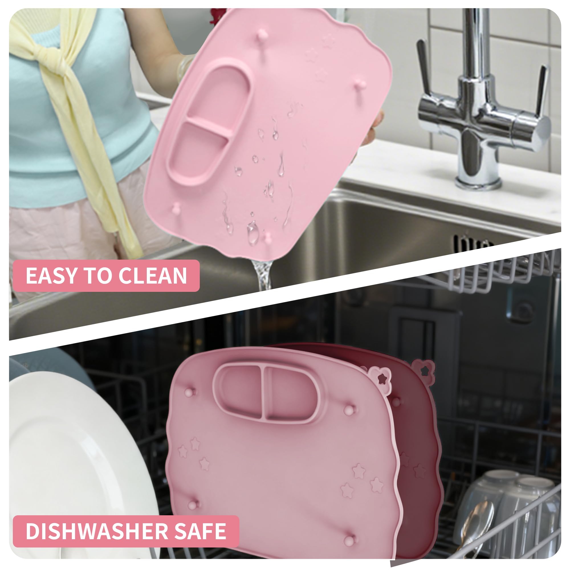 Hepotk color options purple pink blue green brighten mealtime