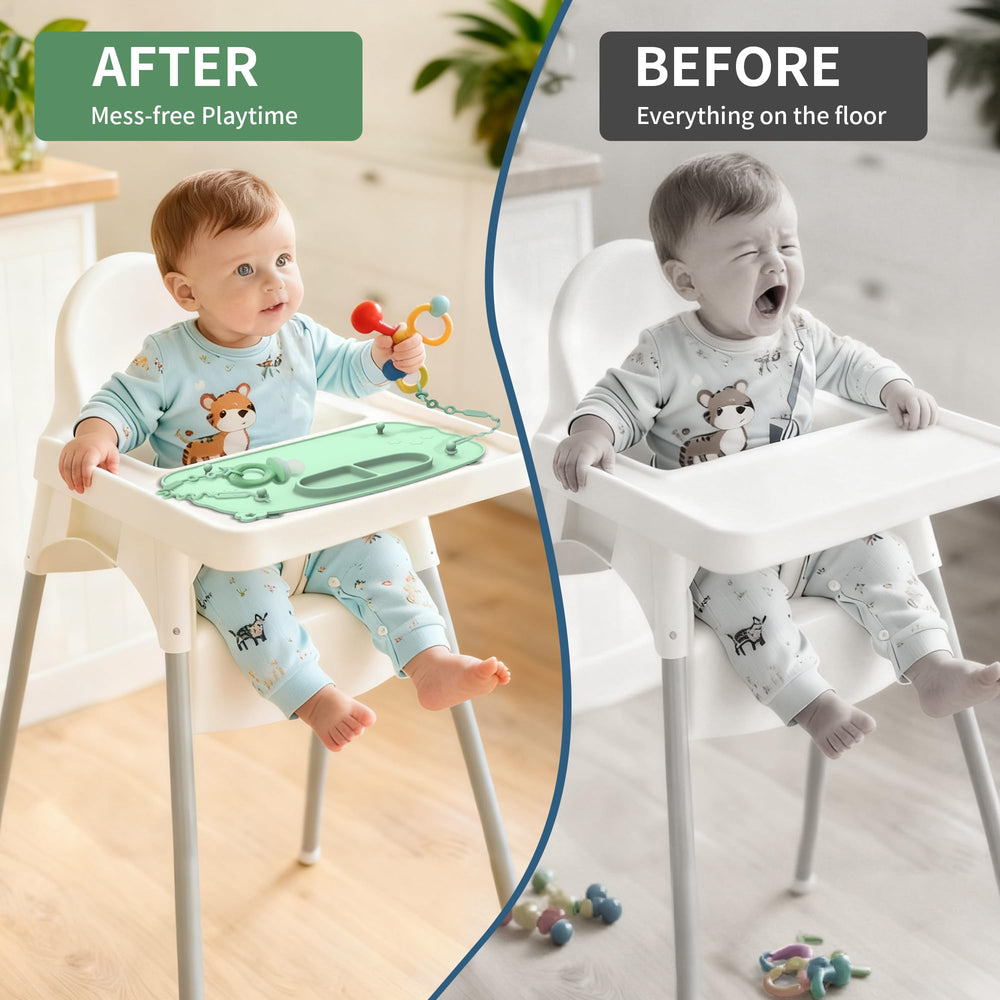 Hepotk placemats are dishwasher-safe for thorough cleaning after dining out.