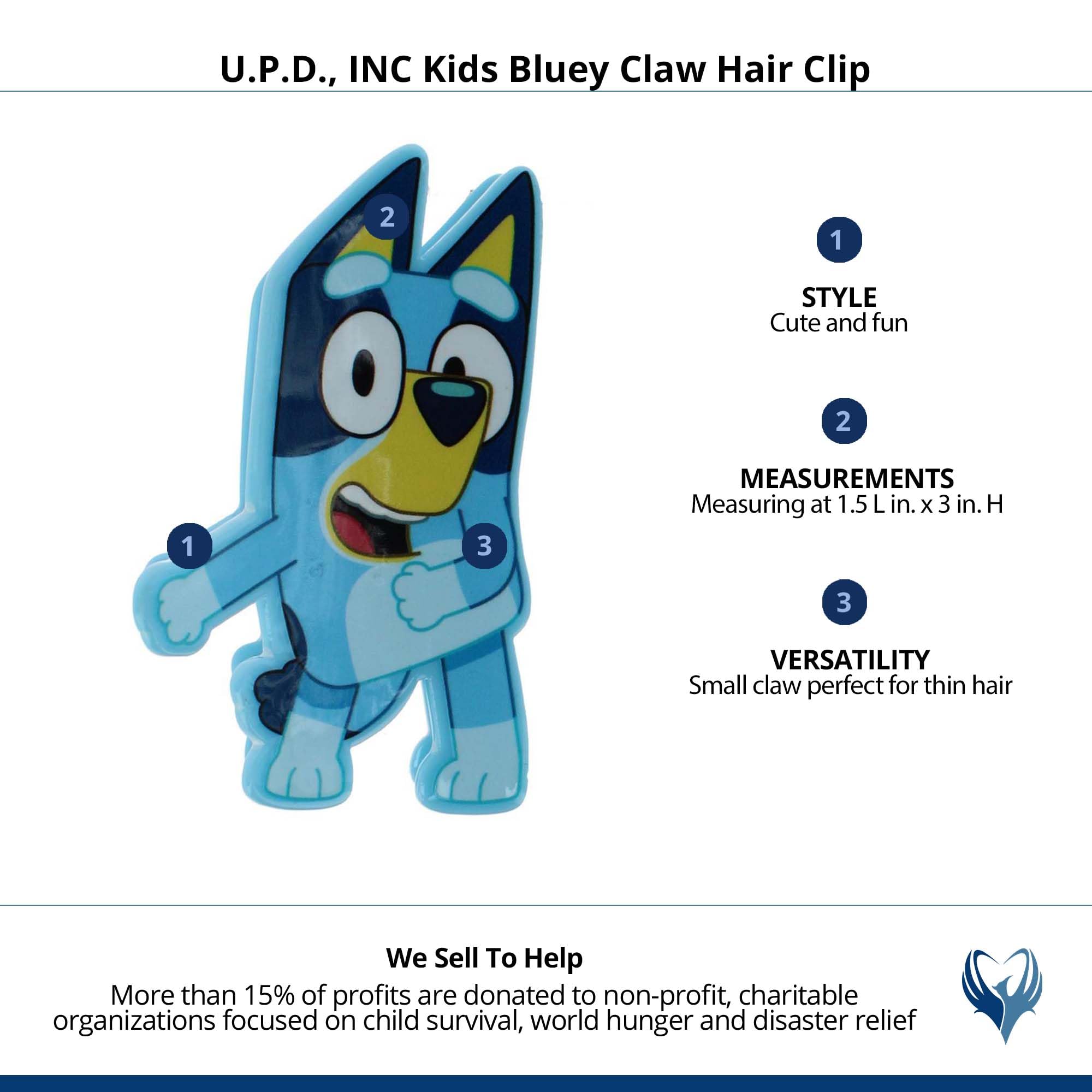 HER bluey-hair-clip-gift-pack provides a charming gift option for birthdays and celebrations.