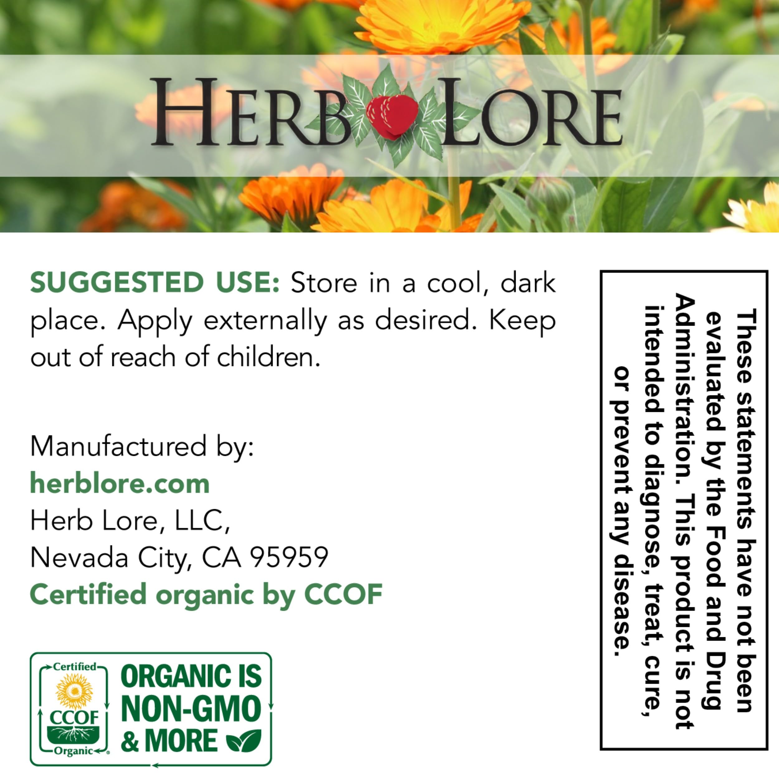 Herb Lore Healing Salve for sensitive skin on face and body.