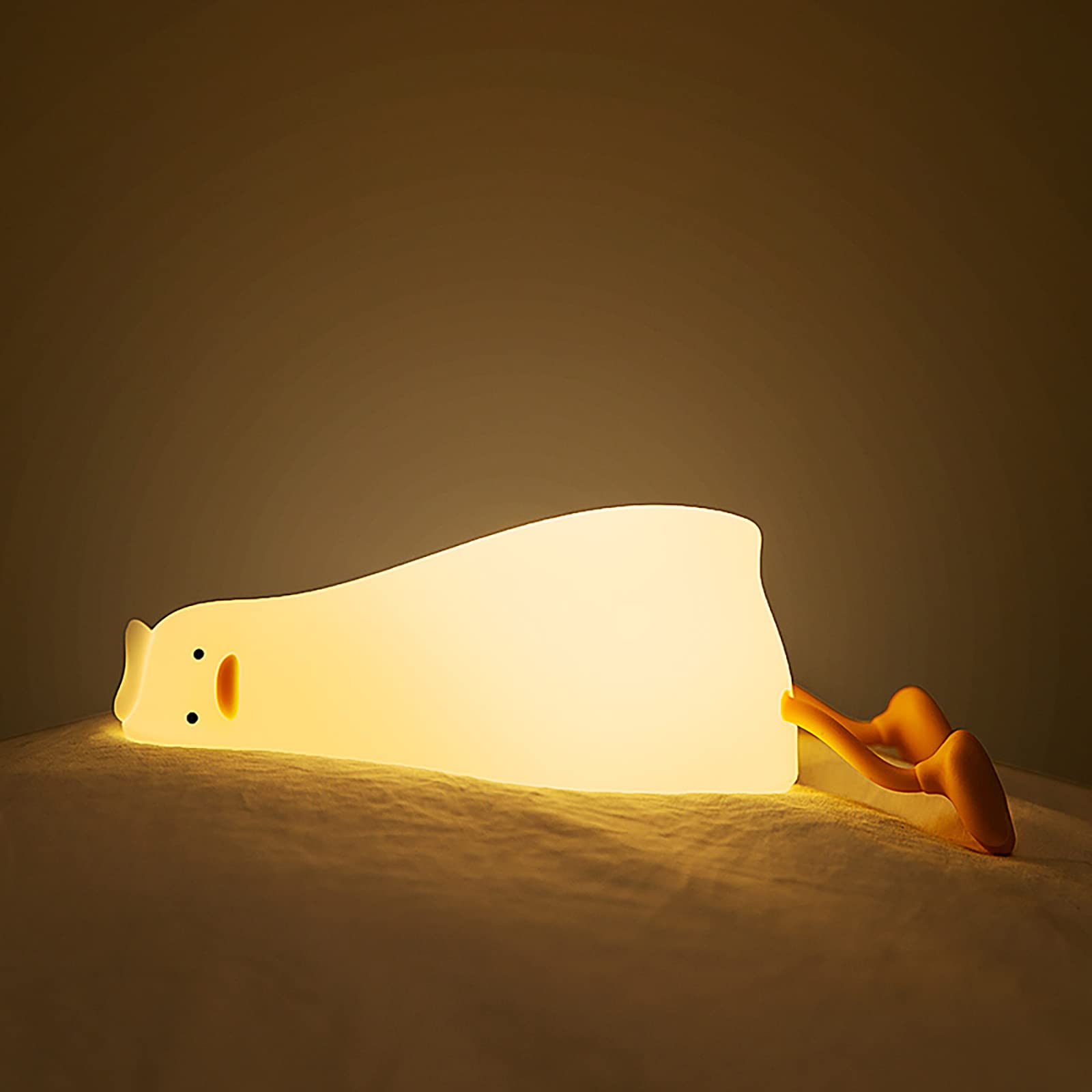 HERBESTBAY duck lamp on table, versatile desktop glow