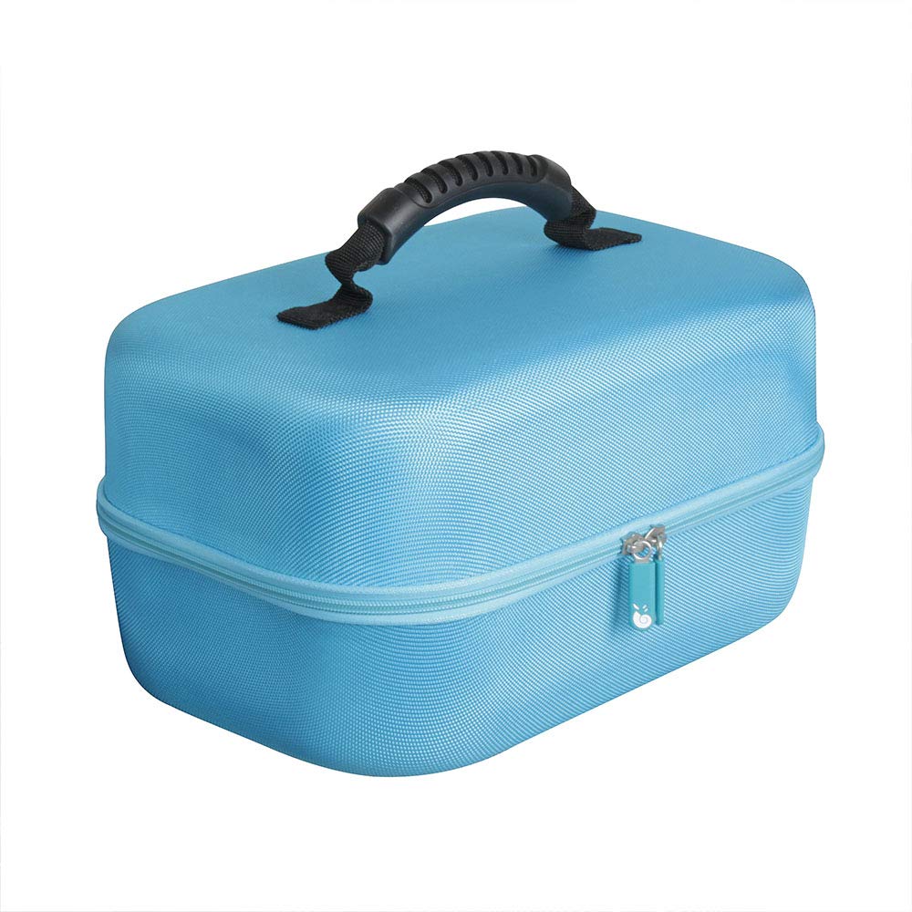 Hermitshell case latched closure Spectra blue — secure transport.
