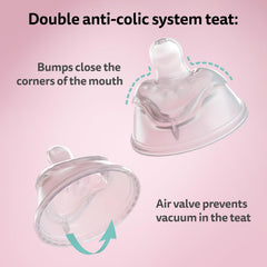 Herobility 240ml Batman bottle teat with high 97% baby acceptance